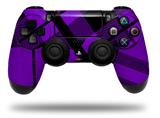 WraptorSkinz Skin compatible with Sony PS4 Dualshock Controller PlayStation 4 Original Slim and Pro Purple Plaid (CONTROLLER NOT INCLUDED)