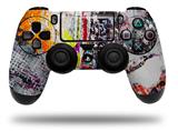 WraptorSkinz Skin compatible with Sony PS4 Dualshock Controller PlayStation 4 Original Slim and Pro Abstract Graffiti (CONTROLLER NOT INCLUDED)