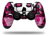 WraptorSkinz Skin compatible with Sony PS4 Dualshock Controller PlayStation 4 Original Slim and Pro Pink Bow Princess (CONTROLLER NOT INCLUDED)