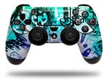 WraptorSkinz Skin compatible with Sony PS4 Dualshock Controller PlayStation 4 Original Slim and Pro Scene Kid Sketches Rainbow (CONTROLLER NOT INCLUDED)