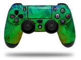 WraptorSkinz Skin compatible with Sony PS4 Dualshock Controller PlayStation 4 Original Slim and Pro Rainbow Butterflies (CONTROLLER NOT INCLUDED)