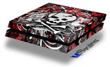 Vinyl Decal Skin Wrap compatible with Sony PlayStation 4 Original Console Skull Splatter (PS4 NOT INCLUDED)