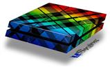 Vinyl Decal Skin Wrap compatible with Sony PlayStation 4 Original Console Rainbow Plaid (PS4 NOT INCLUDED)