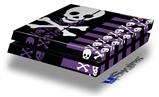 Vinyl Decal Skin Wrap compatible with Sony PlayStation 4 Original Console Skulls and Stripes 6 (PS4 NOT INCLUDED)
