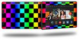 Rainbow Checkerboard - Decal Style Skin fits 2013 Amazon Kindle Fire HD 7 inch