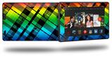 Rainbow Plaid - Decal Style Skin fits 2013 Amazon Kindle Fire HD 7 inch