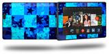 Blue Star Checkers - Decal Style Skin fits 2013 Amazon Kindle Fire HD 7 inch