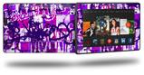 Purple Checker Graffiti - Decal Style Skin fits 2013 Amazon Kindle Fire HD 7 inch