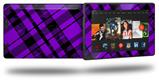 Purple Plaid - Decal Style Skin fits 2013 Amazon Kindle Fire HD 7 inch