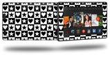 Hearts And Stars Black and White - Decal Style Skin fits 2013 Amazon Kindle Fire HD 7 inch