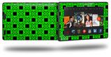 Criss Cross Green - Decal Style Skin fits 2013 Amazon Kindle Fire HD 7 inch