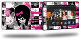 Scene Kid Girl Skull - Decal Style Skin fits 2013 Amazon Kindle Fire HD 7 inch