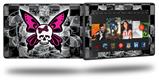 Skull Butterfly - Decal Style Skin fits 2013 Amazon Kindle Fire HD 7 inch