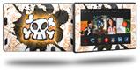 Cartoon Skull Orange - Decal Style Skin fits 2013 Amazon Kindle Fire HD 7 inch
