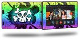 Cartoon Skull Rainbow - Decal Style Skin fits 2013 Amazon Kindle Fire HD 7 inch