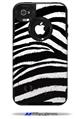 Zebra - Decal Style Vinyl Skin fits Otterbox Commuter iPhone4/4s Case (CASE SOLD SEPARATELY)