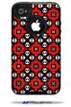 Goth Punk Skulls - Decal Style Vinyl Skin fits Otterbox Commuter iPhone4/4s Case (CASE SOLD SEPARATELY)
