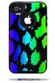 Rainbow Leopard - Decal Style Vinyl Skin fits Otterbox Commuter iPhone4/4s Case (CASE SOLD SEPARATELY)