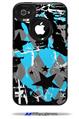 SceneKid Blue - Decal Style Vinyl Skin fits Otterbox Commuter iPhone4/4s Case (CASE SOLD SEPARATELY)