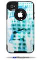 Electro Graffiti Blue - Decal Style Vinyl Skin fits Otterbox Commuter iPhone4/4s Case (CASE SOLD SEPARATELY)