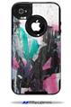 Graffiti Grunge - Decal Style Vinyl Skin fits Otterbox Commuter iPhone4/4s Case (CASE SOLD SEPARATELY)