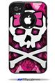 Pink Bow Princess - Decal Style Vinyl Skin fits Otterbox Commuter iPhone4/4s Case (CASE SOLD SEPARATELY)