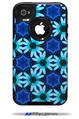 Daisies Blue - Decal Style Vinyl Skin fits Otterbox Commuter iPhone4/4s Case (CASE SOLD SEPARATELY)