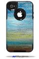 Landscape Abstract Beach - Decal Style Vinyl Skin fits Otterbox Commuter iPhone4/4s Case (CASE SOLD SEPARATELY)