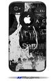 Urban Skull - Decal Style Vinyl Skin fits Otterbox Commuter iPhone4/4s Case (CASE SOLD SEPARATELY)