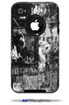 Graffiti Grunge Skull - Decal Style Vinyl Skin fits Otterbox Commuter iPhone4/4s Case (CASE SOLD SEPARATELY)