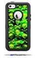 Skull Camouflage - Decal Style Vinyl Skin fits Otterbox Defender iPhone 5C Case (CASE SOLD SEPARATELY)