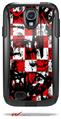 Checker Graffiti - Decal Style Vinyl Skin fits Otterbox Commuter Case for Samsung Galaxy S4 (CASE SOLD SEPARATELY)