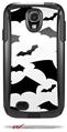 Deathrock Bats - Decal Style Vinyl Skin fits Otterbox Commuter Case for Samsung Galaxy S4 (CASE SOLD SEPARATELY)