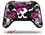 Splatter Girly Skull - Decal Style Skin fits original Amazon Fire TV Gaming Controller
