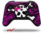 Pink Zebra Skull - Decal Style Skin fits original Amazon Fire TV Gaming Controller
