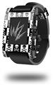 Skull Checkerboard - Decal Style Skin fits original Pebble Smart Watch (WATCH SOLD SEPARATELY)