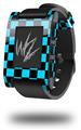 Checkers Blue - Decal Style Skin fits original Pebble Smart Watch (WATCH SOLD SEPARATELY)