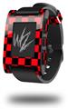 Checkers Red - Decal Style Skin fits original Pebble Smart Watch (WATCH SOLD SEPARATELY)