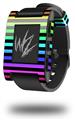Stripes Rainbow - Decal Style Skin fits original Pebble Smart Watch (WATCH SOLD SEPARATELY)