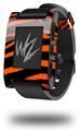 Zebra Orange - Decal Style Skin fits original Pebble Smart Watch (WATCH SOLD SEPARATELY)