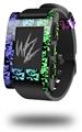 Skull Checker Rainbow - Decal Style Skin fits original Pebble Smart Watch (WATCH SOLD SEPARATELY)