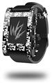 Skull Checker - Decal Style Skin fits original Pebble Smart Watch (WATCH SOLD SEPARATELY)