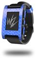 Gothic Punk Pattern Blue - Decal Style Skin fits original Pebble Smart Watch (WATCH SOLD SEPARATELY)