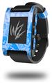 Skull Sketches Blue - Decal Style Skin fits original Pebble Smart Watch (WATCH SOLD SEPARATELY)