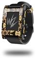 Leave Pattern 1 Brown - Decal Style Skin fits original Pebble Smart Watch (WATCH SOLD SEPARATELY)