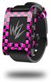 Skull and Crossbones Checkerboard - Decal Style Skin fits original Pebble Smart Watch (WATCH SOLD SEPARATELY)