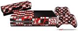 Insults - Holiday Bundle Decal Style Skin fits XBOX One Console Original, Kinect and 2 Controllers (XBOX SYSTEM NOT INCLUDED)