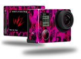 Pink Distressed Leopard - Decal Style Skin fits GoPro Hero 4 Silver Camera (GOPRO SOLD SEPARATELY)