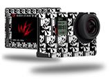 Skull Checker - Decal Style Skin fits GoPro Hero 4 Silver Camera (GOPRO SOLD SEPARATELY)