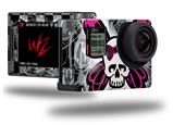 Skull Butterfly - Decal Style Skin fits GoPro Hero 4 Silver Camera (GOPRO SOLD SEPARATELY)